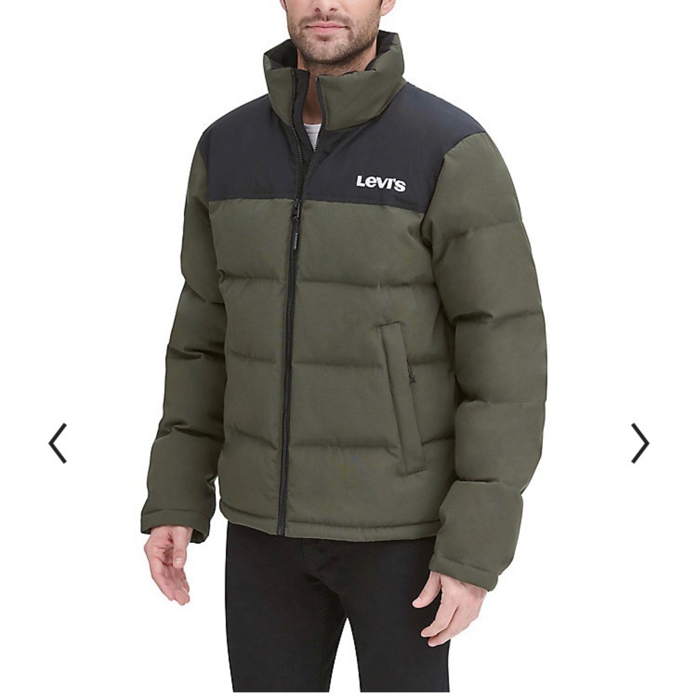 Men's Levi's Arctic Cloth Puffer Jacket M - Picture 5 of 6